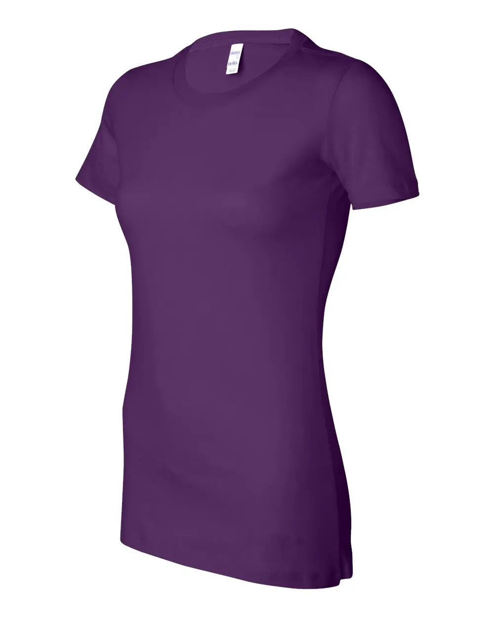 Bella + Canvas 6004 Women’s Slim Fit Tee - Team Purple