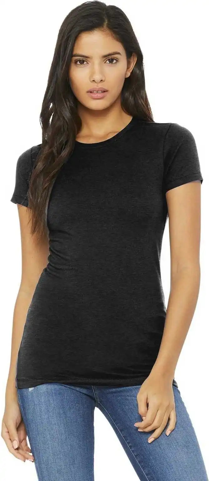 Bella + Canvas 6004 Women’s the Favorite Tee Black Heather