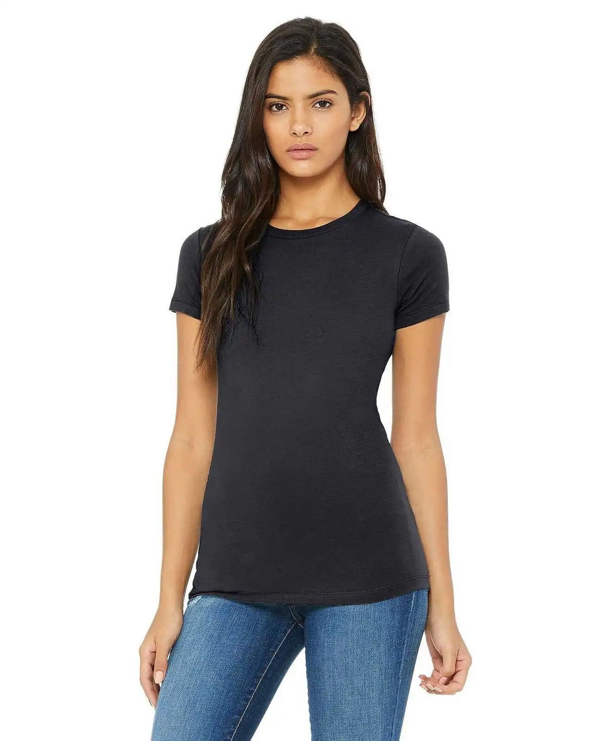Bella + Canvas 6004 Women’s the Favorite Tee - Dark Grey