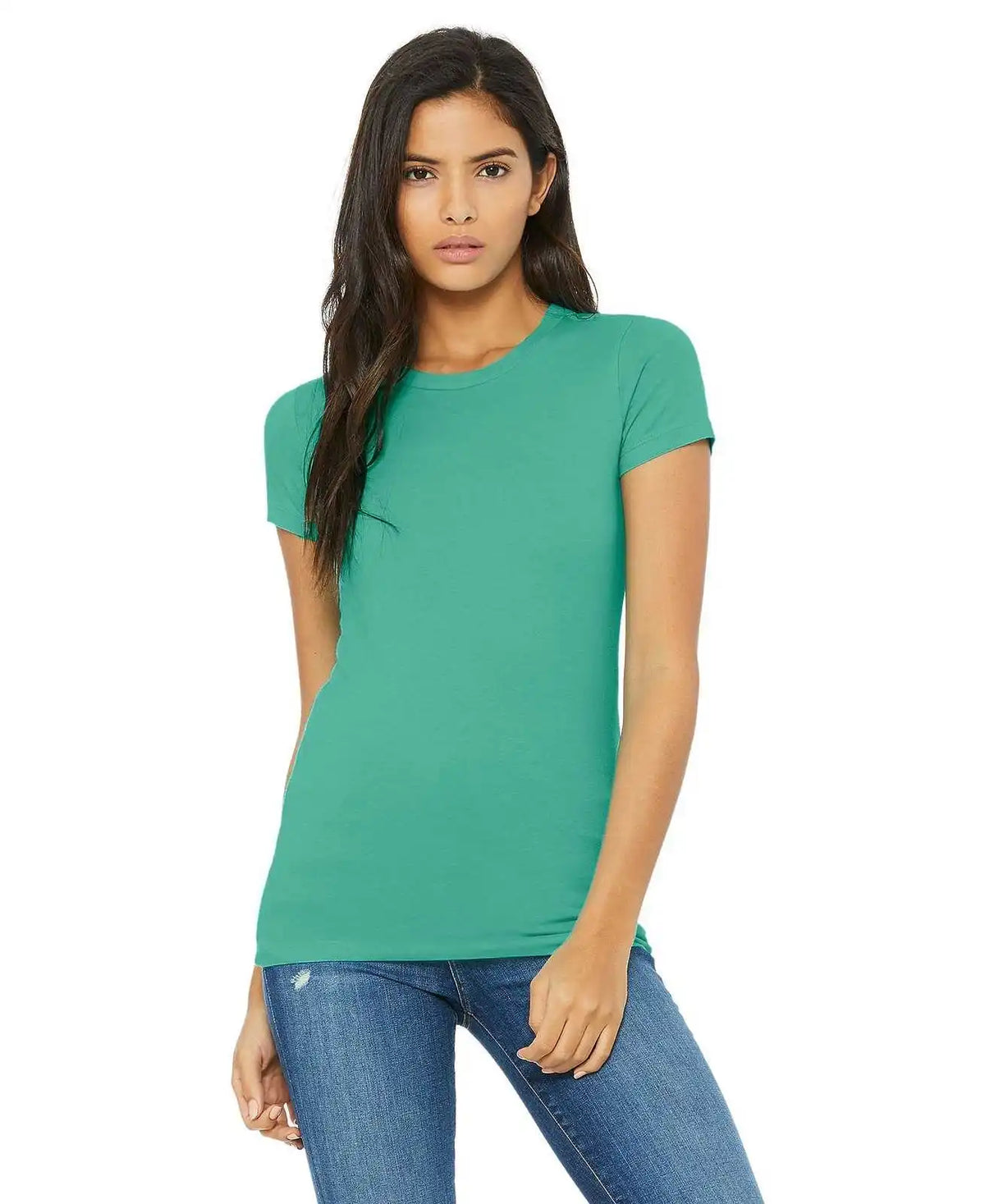 Bella + Canvas 6004 Women’s the Favorite Tee - Teal