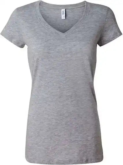 Bella + Canvas 6005 Womens Jersey V-neck Tee - Athletic Heather