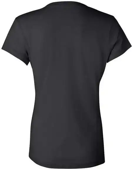 Bella + Canvas 6005 Womens Jersey V-neck Tee - Black