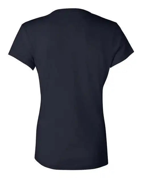 Bella + Canvas 6005 Womens Jersey V-neck Tee - Navy