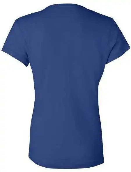 Bella + Canvas 6005 Womens Jersey V-neck Tee - True Royal