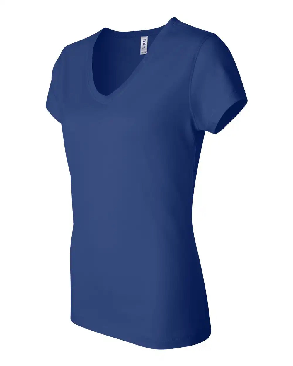 Bella + Canvas 6005 Women’s Jersey V-neck Tee - True Royal - s