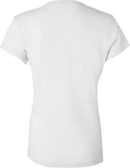 Bella + Canvas 6005 Womens Jersey V-neck Tee - White