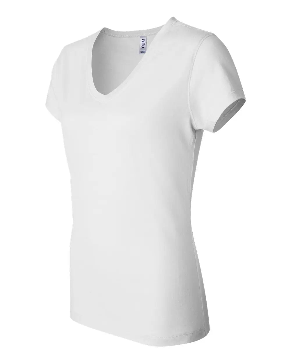 Bella + Canvas 6005 Women’s Jersey V-neck Tee - White - s