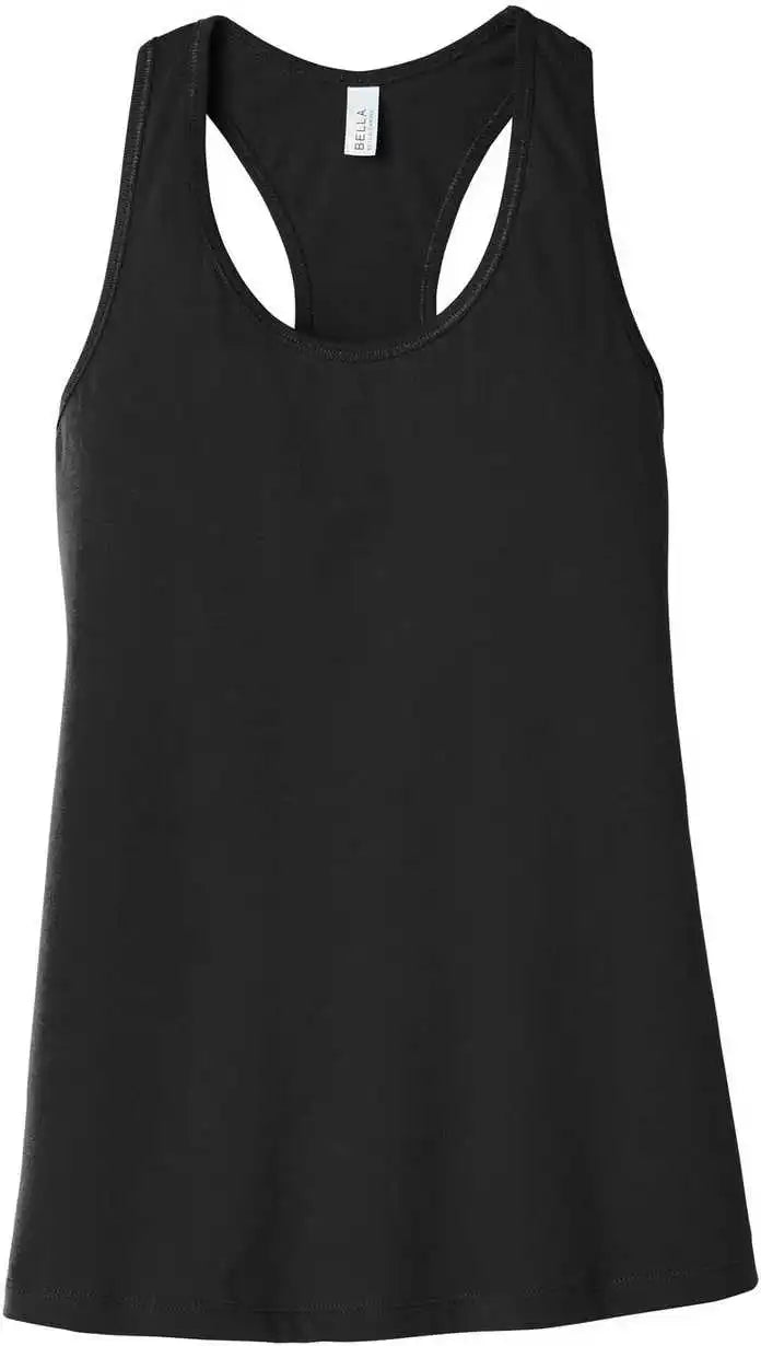 Bella + Canvas 6008 Women’s Jersey Racerback Tank Black