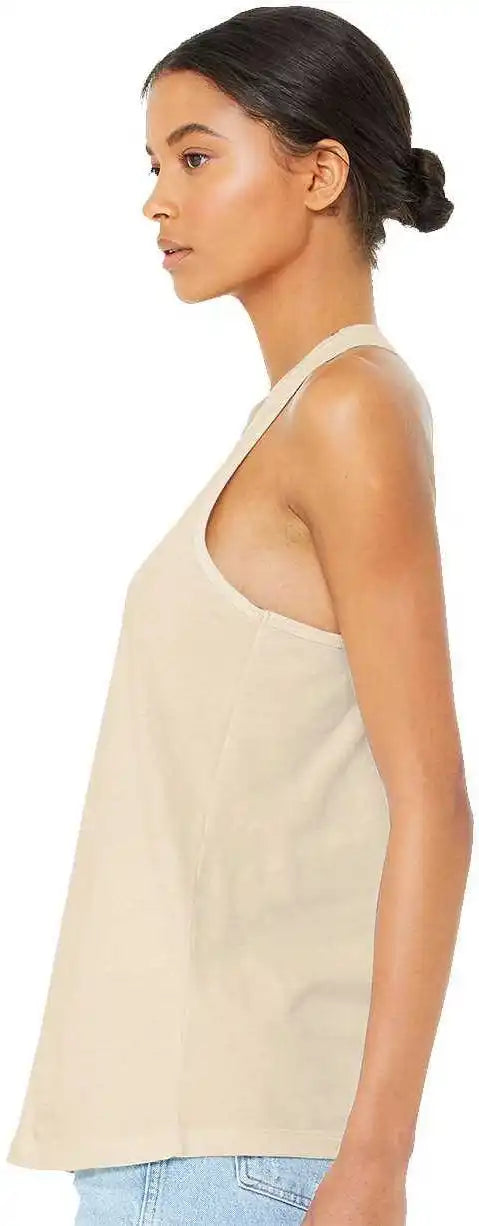 Bella + Canvas 6008 Women’s Jersey Racerback Tank Natural