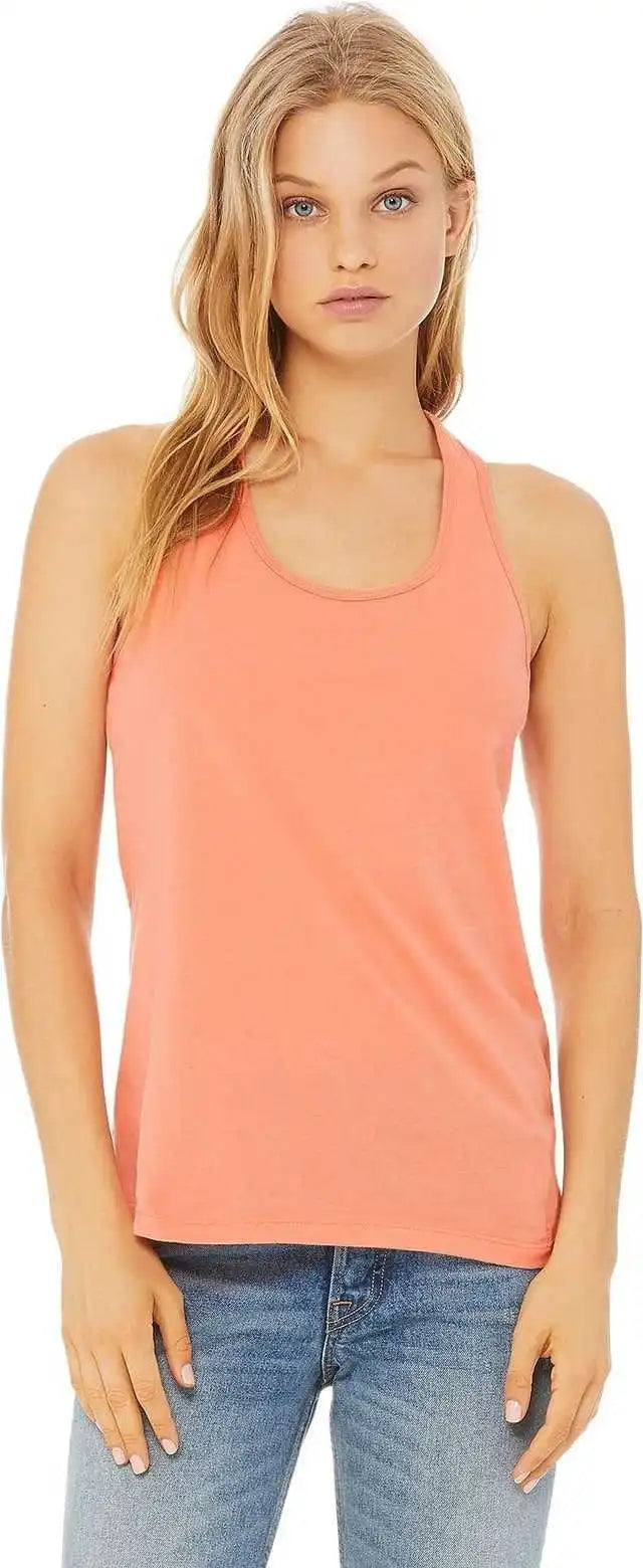 Bella + Canvas 6008 Women’s Jersey Racerback Tank Sunset