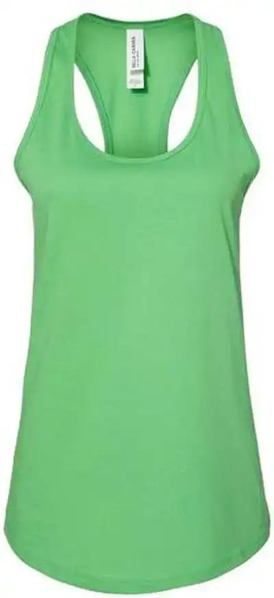 Bella + Canvas 6008 Women’s Jersey Racerback Tank Synthetic Green