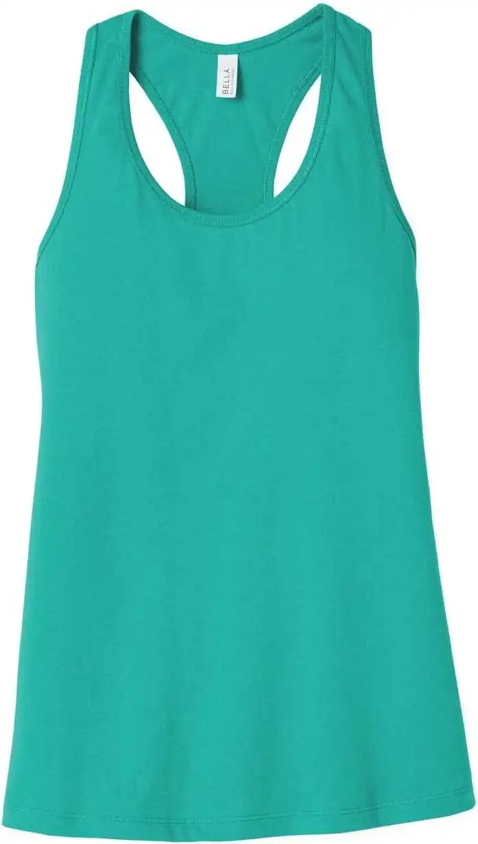 Bella + Canvas 6008 Women’s Jersey Racerback Tank Teal