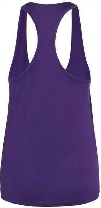Bella + Canvas 6008 Women’s Jersey Racerback Tank Team Purple