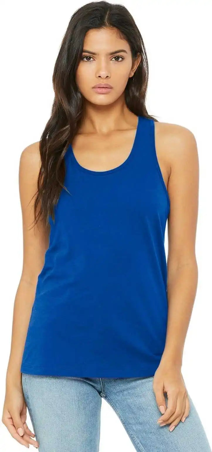 Bella + Canvas 6008 Women’s Jersey Racerback Tank True Royal