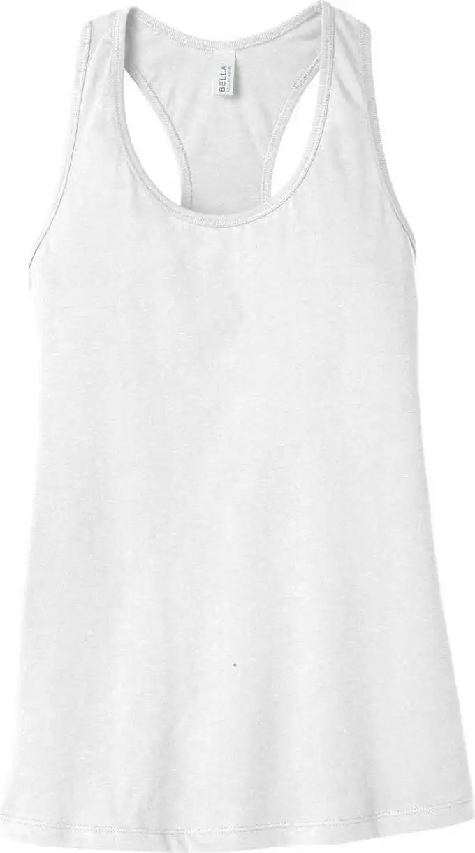 Bella + Canvas 6008 Women’s Jersey Racerback Tank White