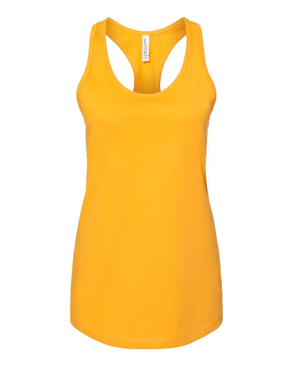 Bella + Canvas 6008b Women’s Jersey Racerback Tank - 6008 - Gold