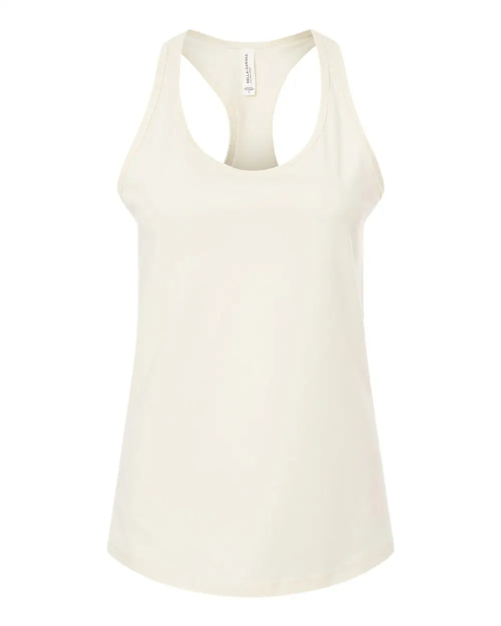 Bella + Canvas 6008b Women’s Jersey Racerback Tank - 6008 - Natural - Ladies s