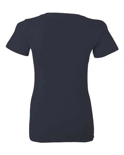 Bella + Canvas 6035 Womens Jersey Deep v Neck Tee Navy