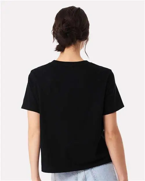 Bella + Canvas 6110c Women’s 6 Oz Heavyweight Tee - 6110 - Black