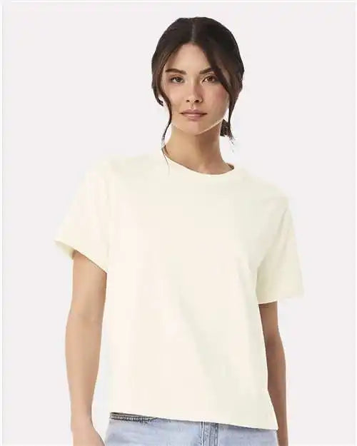 Bella + Canvas 6110c Women’s 6 Oz Heavyweight Tee - 6110 - Natural