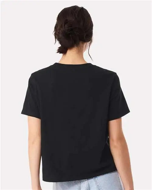 Bella + Canvas 6110c Women’s 6 Oz Heavyweight Tee - 6110 - Vintage Black