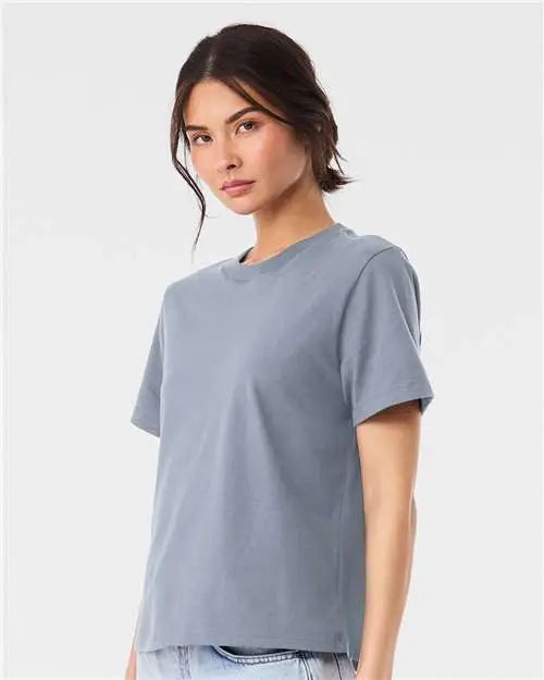 Bella + Canvas 6110c Women’s 6 Oz Heavyweight Tee - 6110 - Vintage Denim