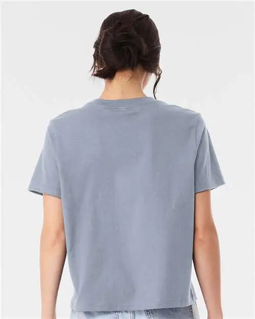 Bella + Canvas 6110c Women’s 6 Oz Heavyweight Tee - 6110 - Vintage Denim
