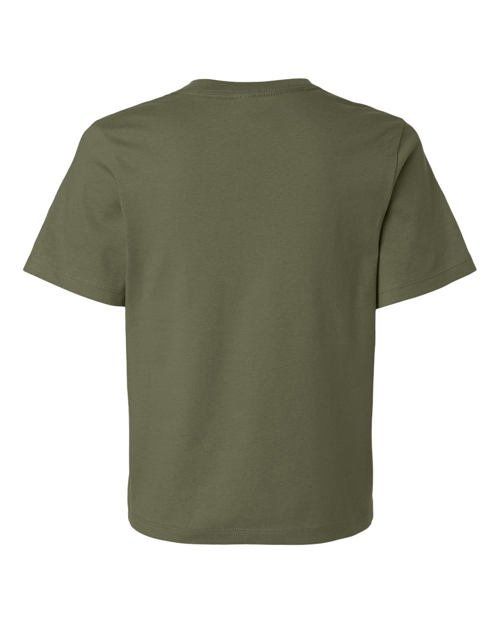 Bella + Canvas 6110c Women’s 6 Oz Heavyweight Tee - Military Green