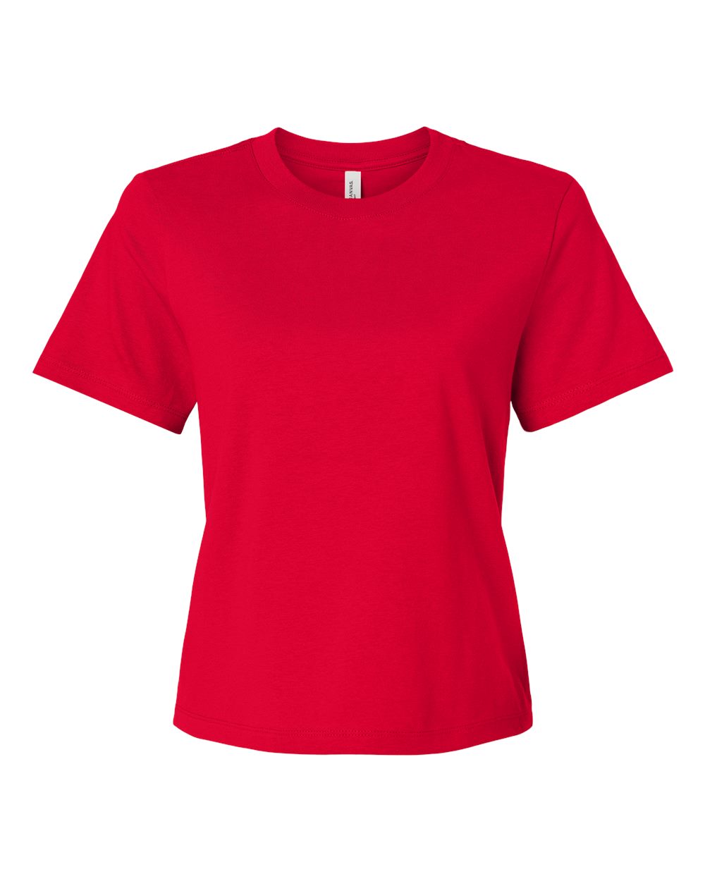 Bella + Canvas 6110c Women’s 6 Oz Heavyweight Tee - Red