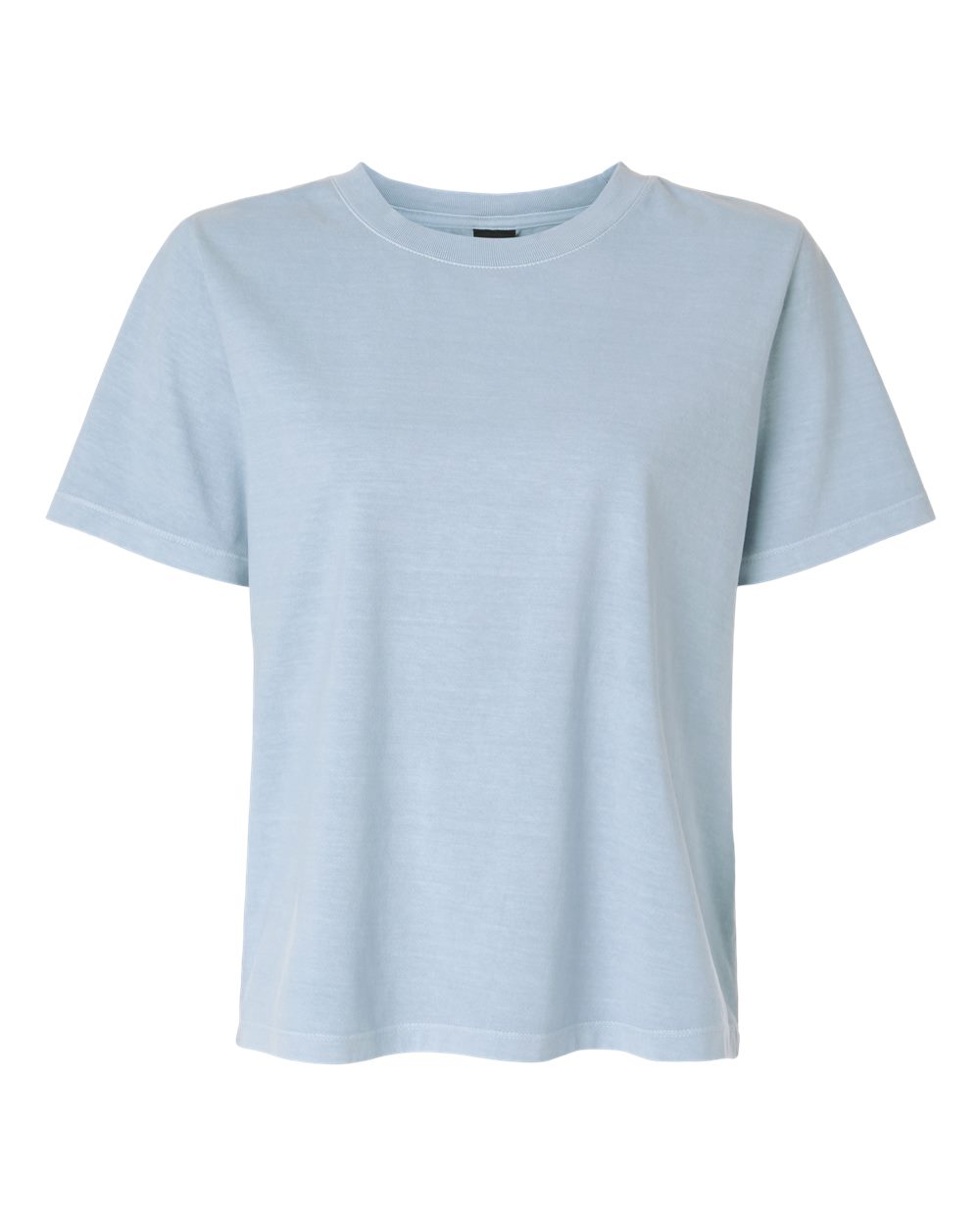 Bella + Canvas 6110gd Women’s Garment-dyed Tee - Light Washed Denim