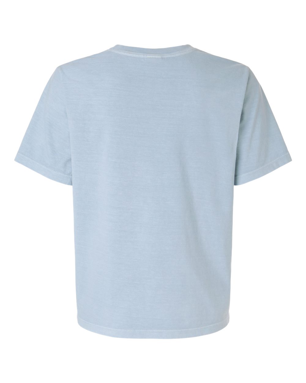 Bella + Canvas 6110gd Women’s Garment-dyed Tee - Light Washed Denim