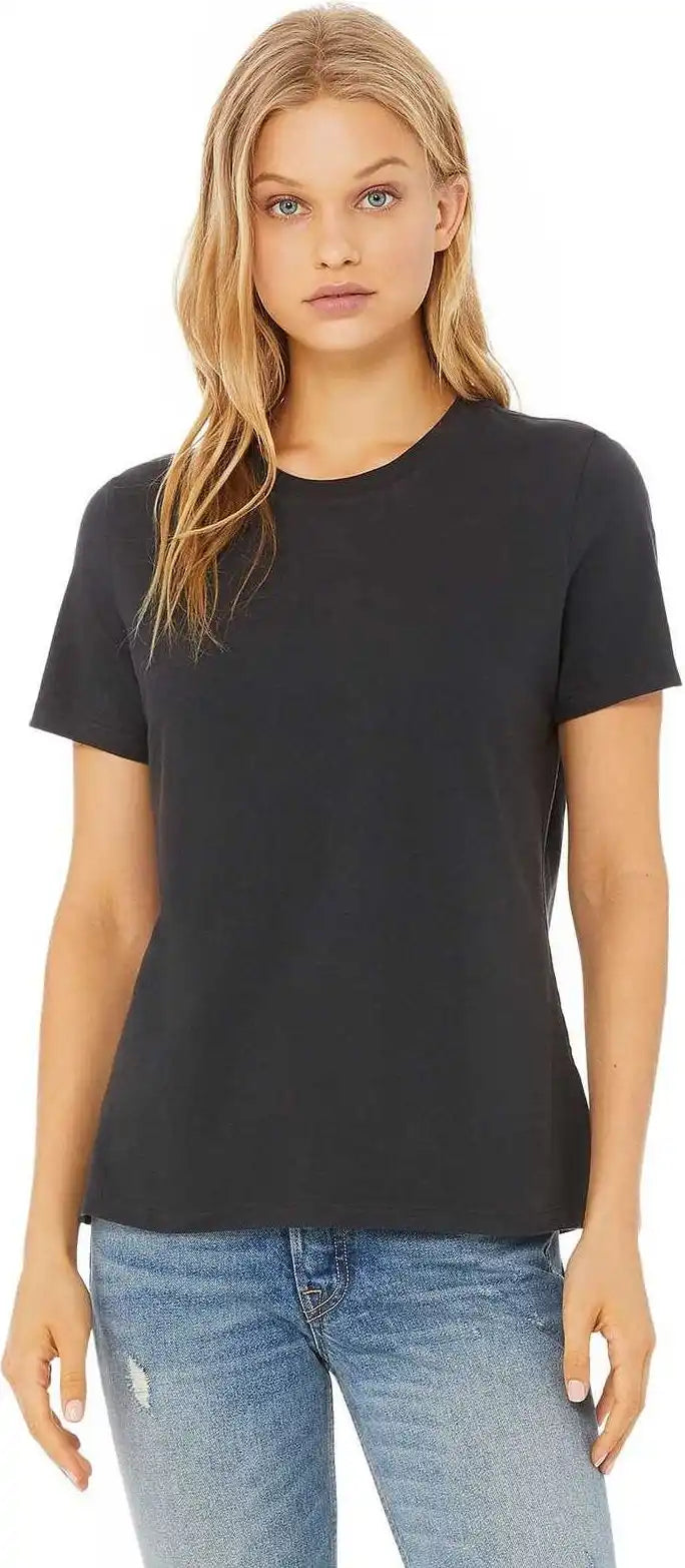 Bella + Canvas 6400 Women’s Relaxed Jersey Short Sleeve Tee Dark Grey
