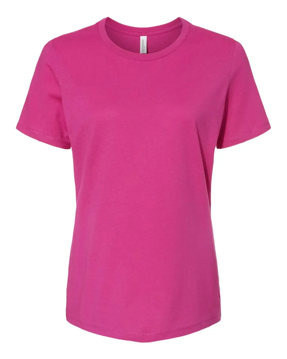 Bella + Canvas 6400 Women’s Relaxed Jersey Tee - Berry