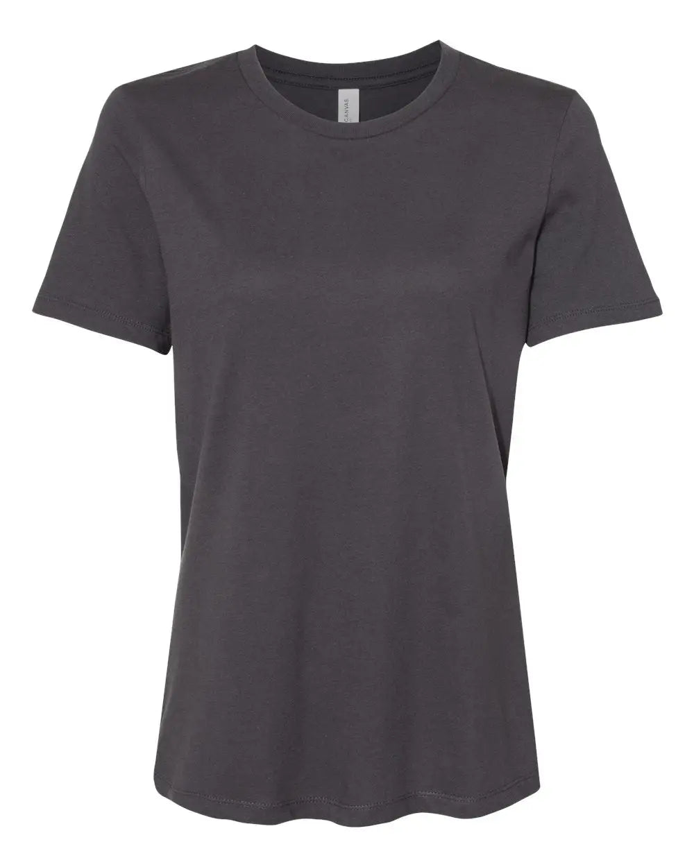 Bella + Canvas 6400 Women’s Relaxed Jersey Tee - Dark Grey - Gray / s
