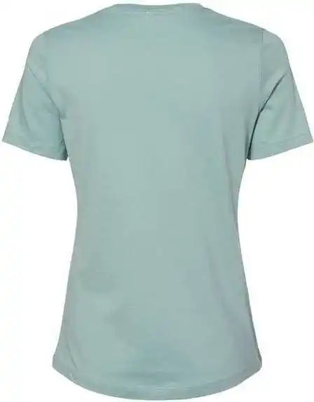 Bella + Canvas 6400 Womens Relaxed Jersey Tee Dusty Blue