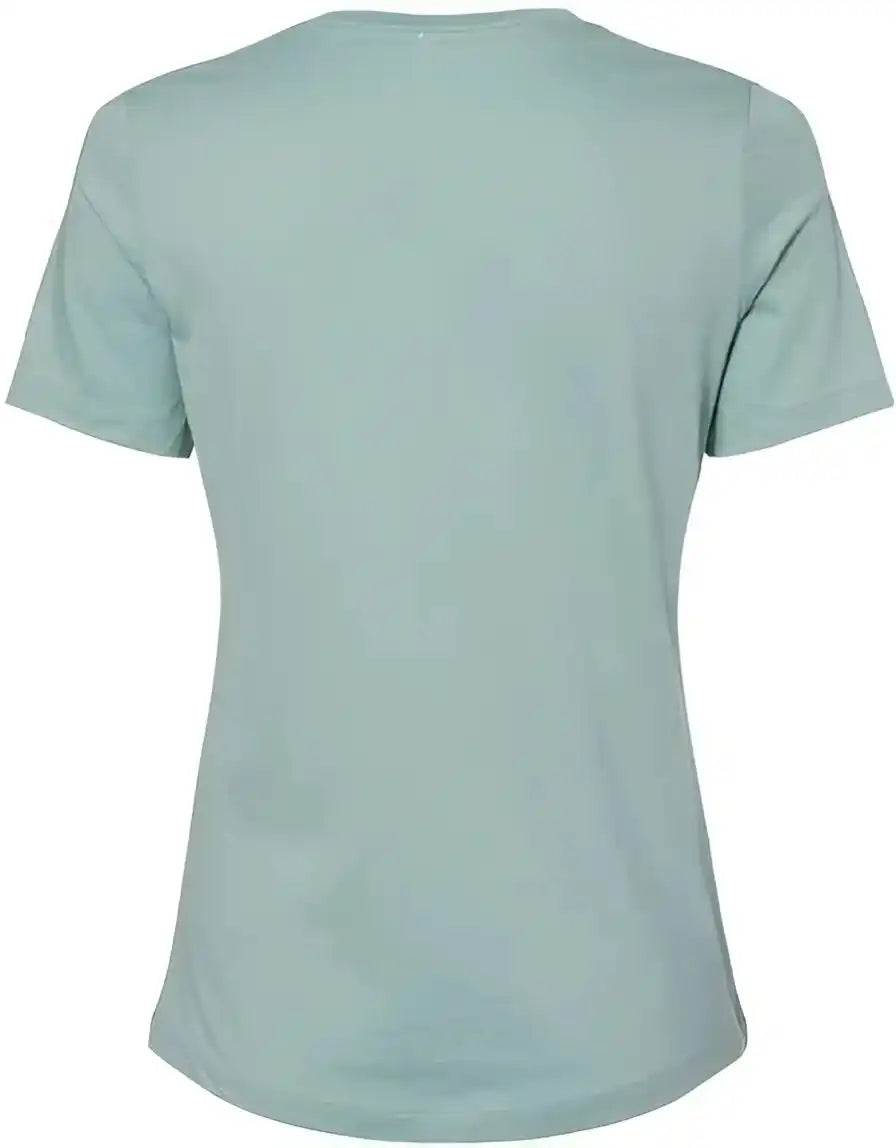 Bella + Canvas 6400 Womens Relaxed Jersey Tee - Dusty Blue