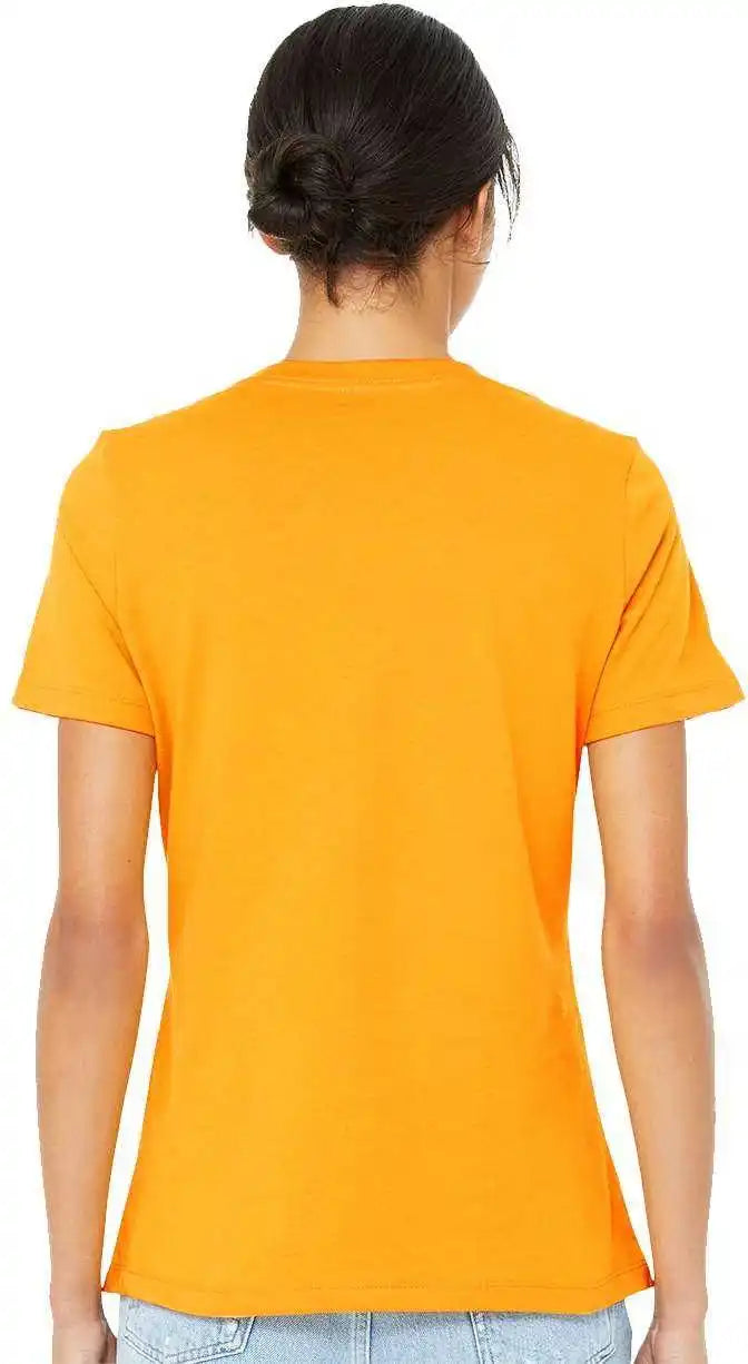 Bella + Canvas 6400 Womens Relaxed Jersey Tee Gold