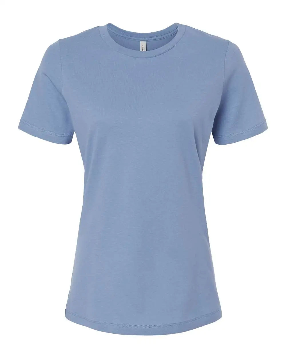 Bella + Canvas 6400 Women’s Relaxed Jersey Tee - Lavender Blue - Purple / s