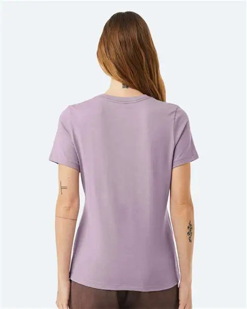 Bella + Canvas 6400 Women’s Relaxed Jersey Tee - Light Violet
