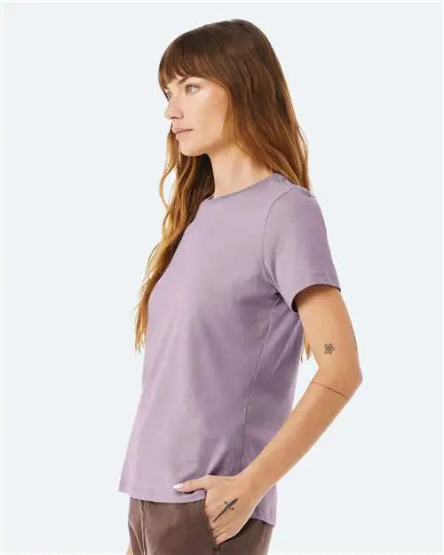 Bella + Canvas 6400 Women’s Relaxed Jersey Tee - Light Violet
