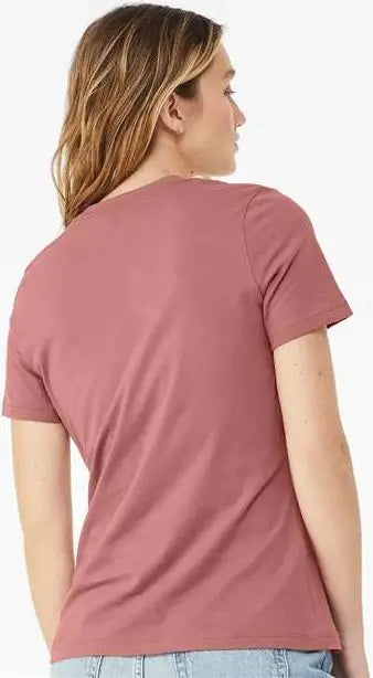 Bella + Canvas 6400 Women’s Relaxed Jersey Tee - Mauve