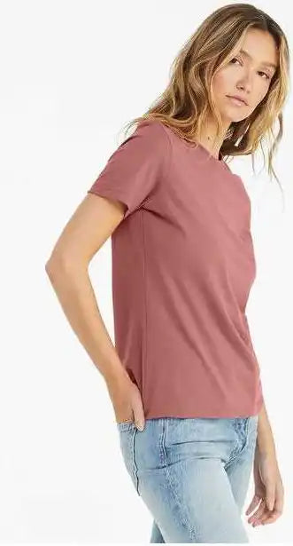 Bella + Canvas 6400 Womens Relaxed Jersey Tee Mauve