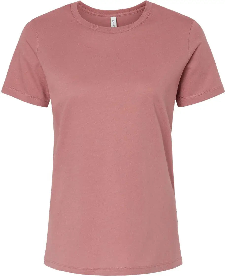 Bella + Canvas 6400 Women’s Relaxed Jersey Tee - Mauve