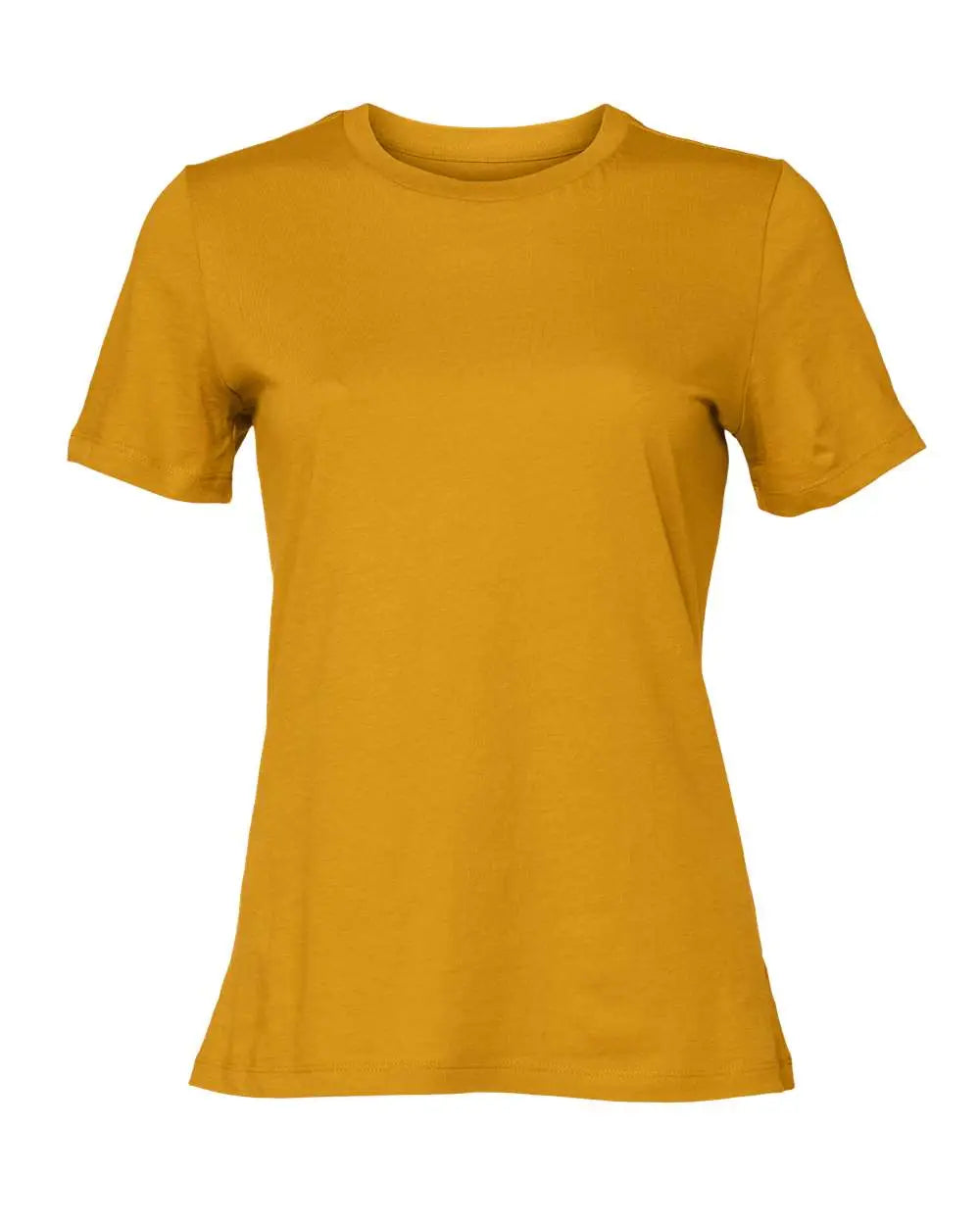 Bella + Canvas 6400 Women’s Relaxed Jersey Tee - Mustard