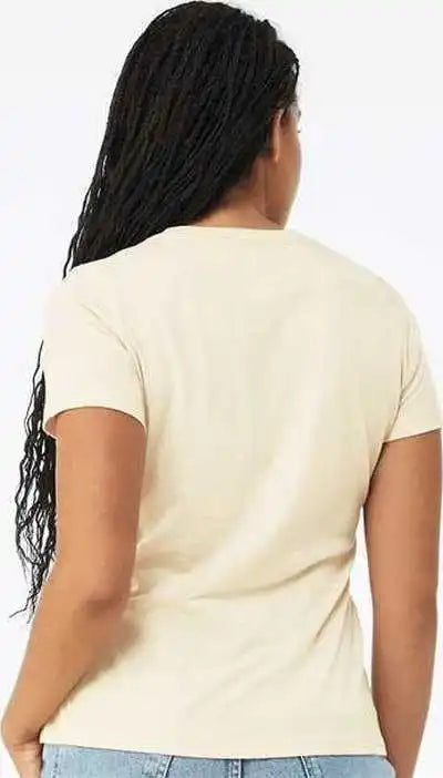 Bella + Canvas 6400 Womens Relaxed Jersey Tee - Natural