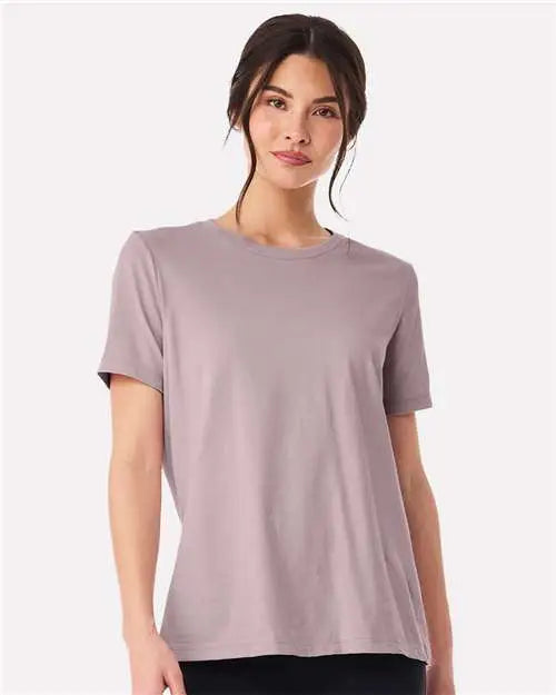 Bella + Canvas 6400 Women’s Relaxed Jersey Tee - Pink Gravel