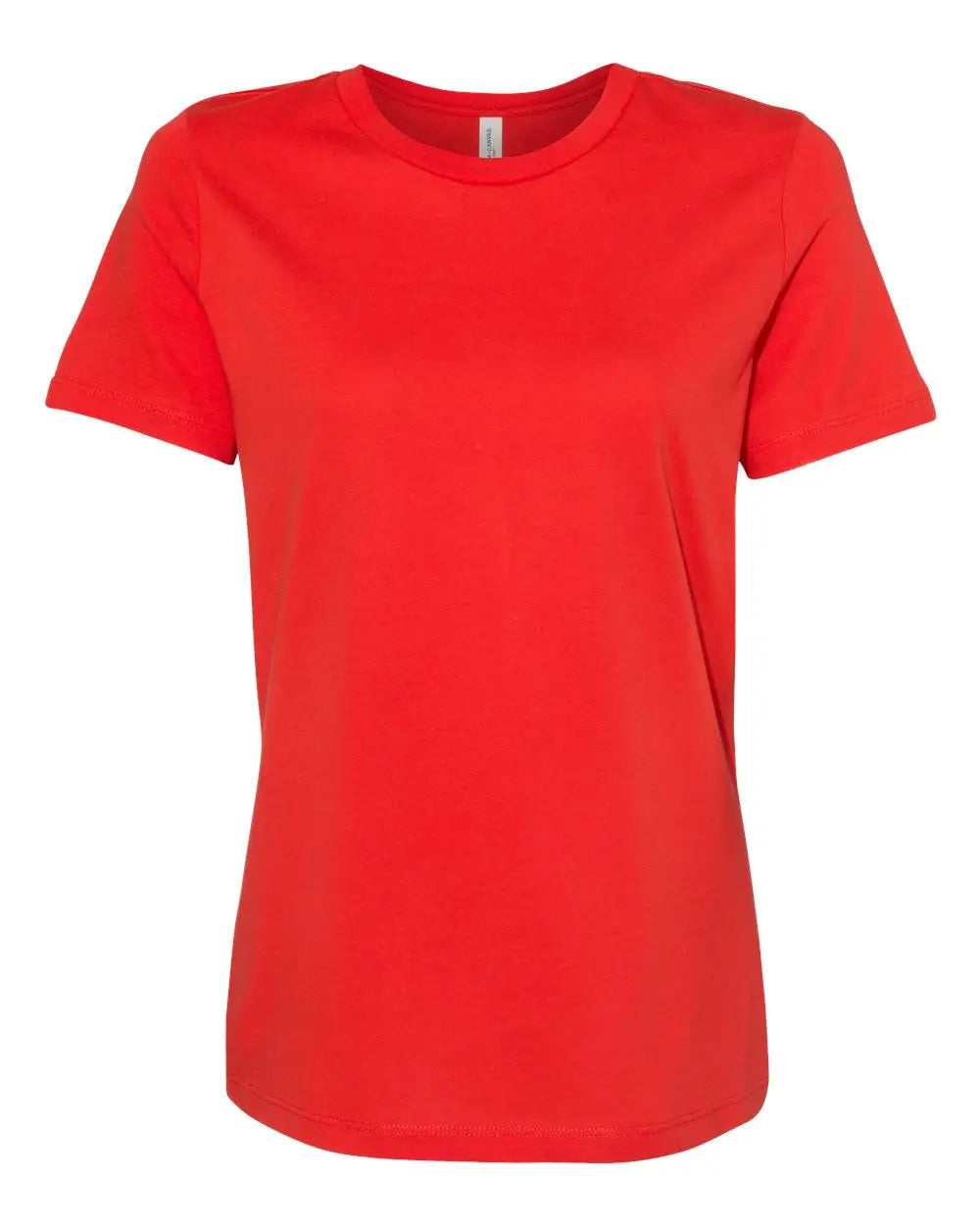 Bella + Canvas 6400 Women’s Relaxed Jersey Tee - Poppy - Orange / s