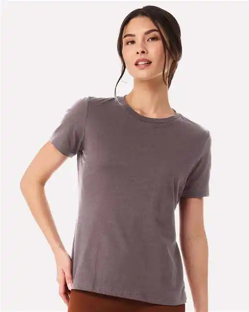 Bella + Canvas 6400 Women’s Relaxed Jersey Tee - Purple Storm