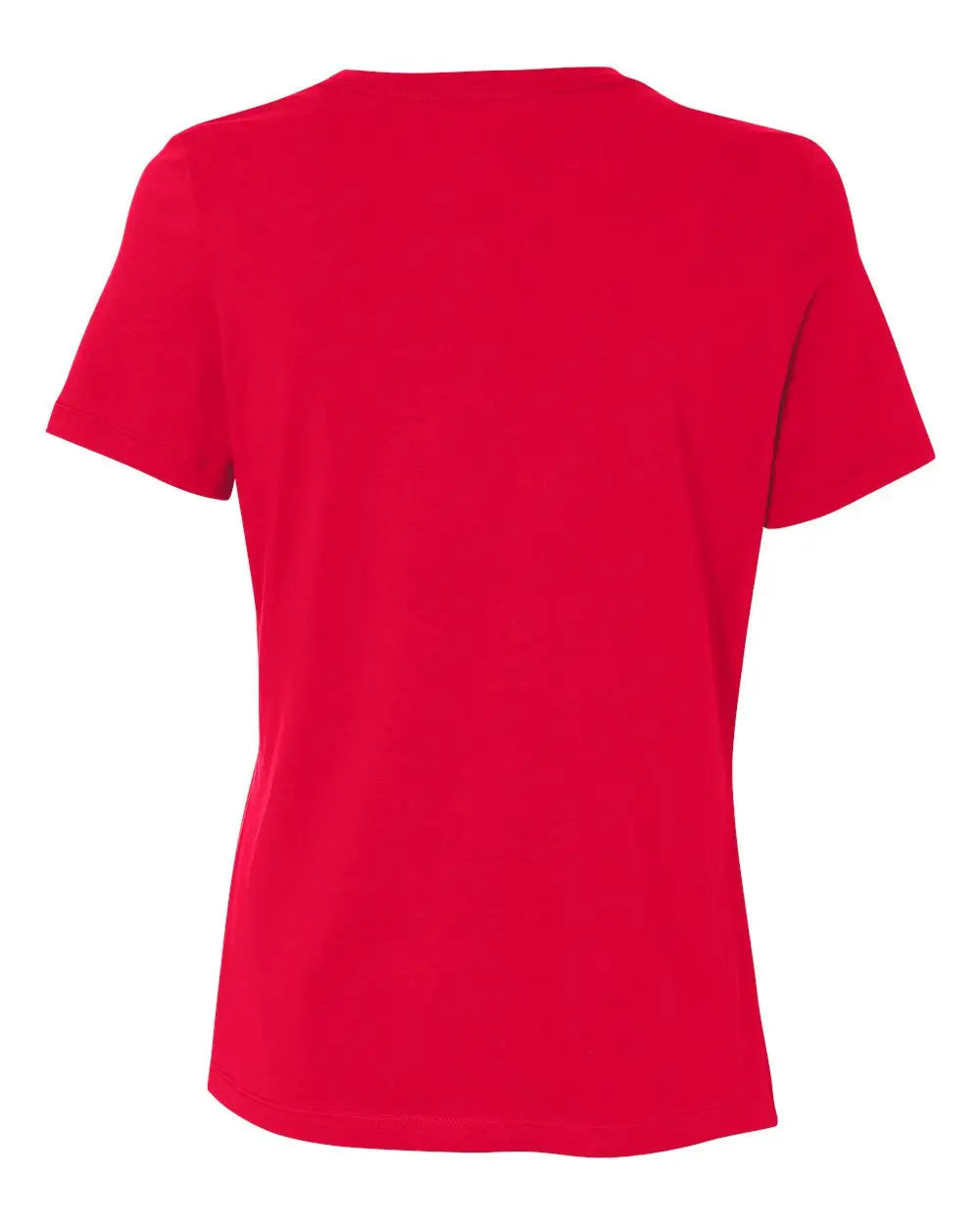 Bella + Canvas 6400 Women’s Relaxed Jersey Tee - Red