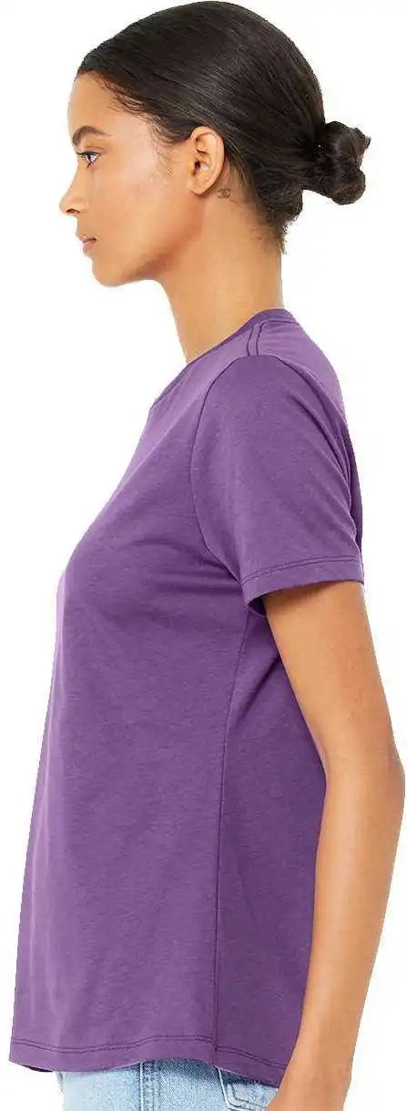 Bella + Canvas 6400 Womens Relaxed Jersey Tee Royal Purple